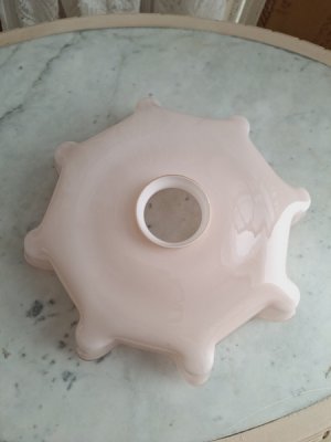 画像4: アンティークオパリンガラスシェード