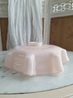 画像13: アンティークオパリンガラスシェード