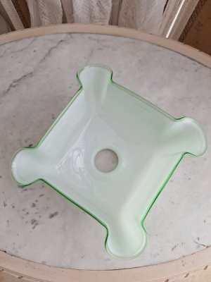 画像4: アンティークオパリンガラスシェード