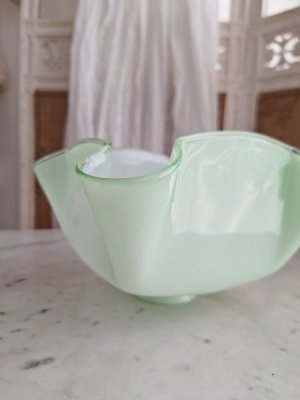 画像5: アンティークオパリンガラスシェード