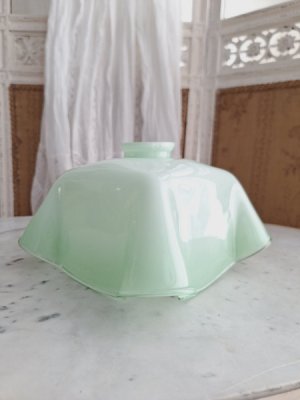 画像8: アンティークオパリンガラスシェード