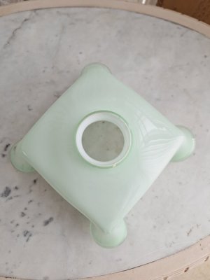 画像10: アンティークオパリンガラスシェード