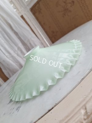 画像8: アンティークオパリンガラスシェード