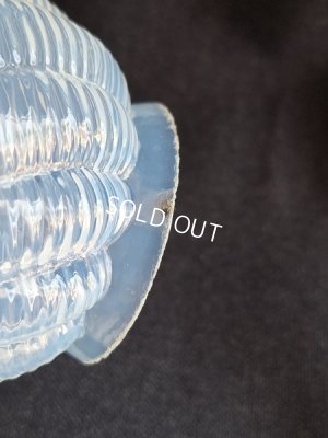 画像14: アンティークオパールガラスランプシェード