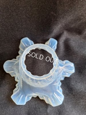 画像9: アンティークオパールガラスランプシェード