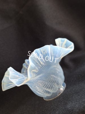 画像7: アンティークオパールガラスランプシェード