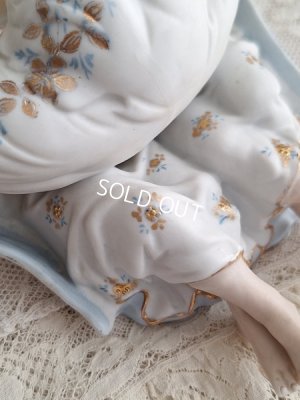 画像6: アンティークビスクダブルエンジェル聖水盤