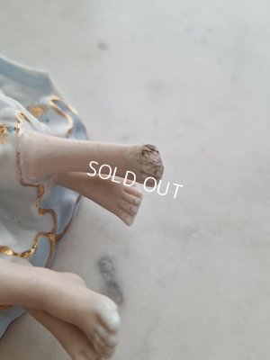 画像19: アンティークビスクダブルエンジェル聖水盤