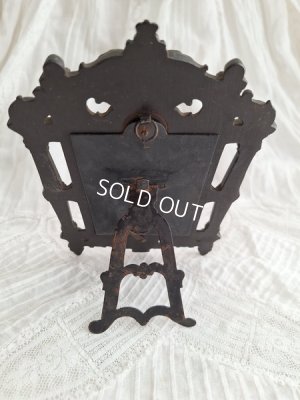 画像7: ナポレオン三世エボナイトレリーフフォトスタンド