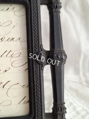 画像6: ナポレオン三世エボナイトレリーフフォトスタンド