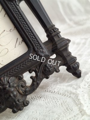 画像5: ナポレオン三世エボナイトレリーフフォトスタンド