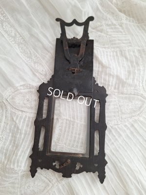 画像10: ナポレオン三世エボナイトレリーフフォトスタンド