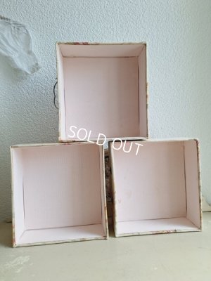 画像18: フレンチファブリックカルトナージュドロワー　