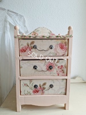 画像8: フレンチファブリックカルトナージュドロワー　