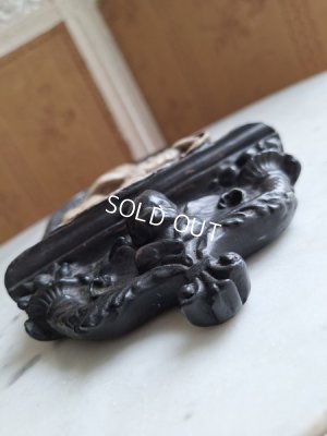 画像10: アンティーク石膏聖母子オーナメント