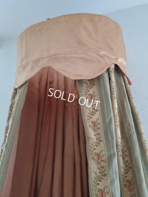 画像3: アンティークカーテン付天蓋