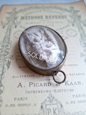 画像6: アンティーク聖母子小さなメダイヨン