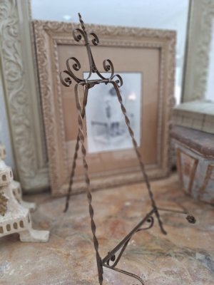 画像2: アンティークアイアン製イーゼル