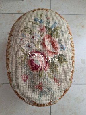 画像2: アンティークプチポワンフットレスト