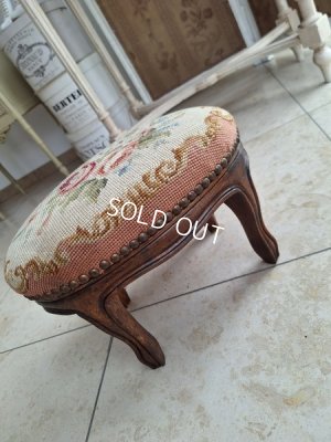 画像11: アンティークプチポワンフットレスト