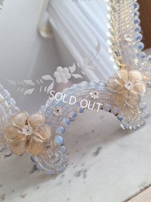 画像12: オパールセントムラノガラスミラー