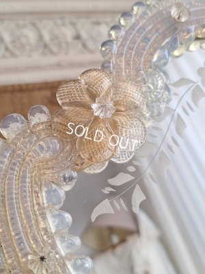 画像13: オパールセントムラノガラスミラー