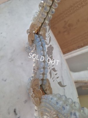 画像23: オパールセントムラノガラスミラー