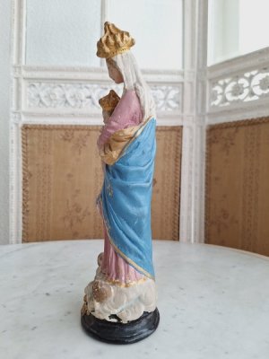 画像10: アンティーク聖母子像