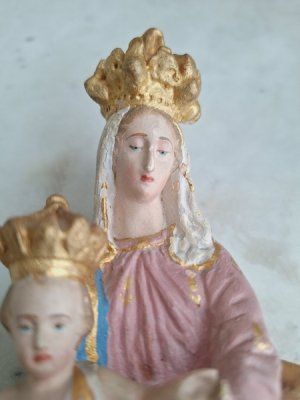 画像7: アンティーク聖母子像