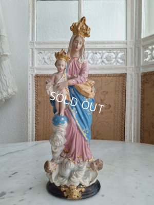 画像15: アンティーク聖母子像