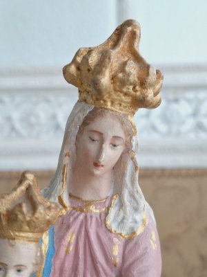 画像2: アンティーク聖母子像