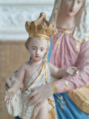 画像6: アンティーク聖母子像