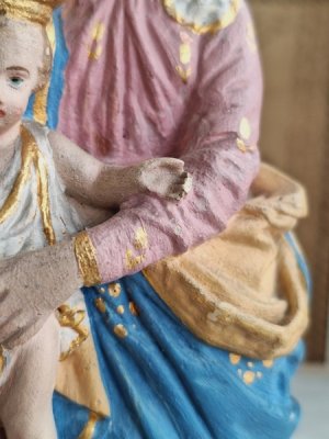 画像8: アンティーク聖母子像