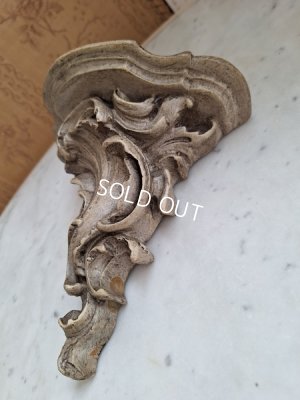 画像11: アンティーク石膏コンソール