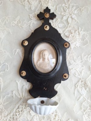 画像2: ナポレオン三世マリアメダイヨン聖水盤