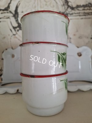 画像16: ホーロー花柄サボンラック