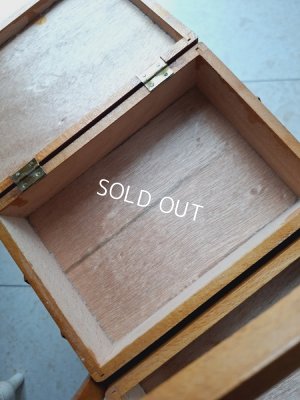 画像15: アンティーク猫脚ソーイングボックス