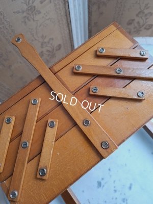 画像2: アンティーク猫脚ソーイングボックス