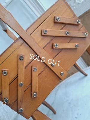 画像10: アンティーク猫脚ソーイングボックス