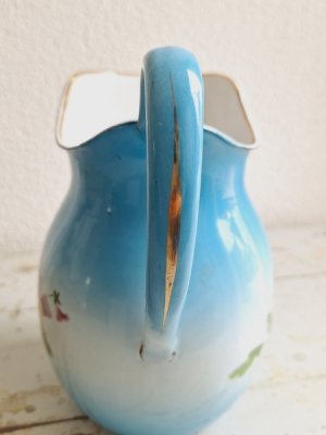 画像13: パンジー柄ホーローピッチャー