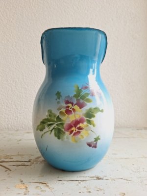 画像7: パンジー柄ホーローピッチャー