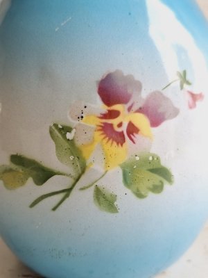 画像8: パンジー柄ホーローピッチャー