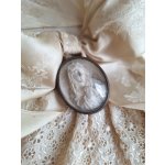 画像: アンティークマリア小さなメダイヨン