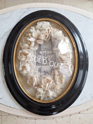 画像2: アンティーク花冠フレーム