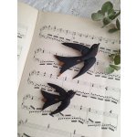 画像: 木製ツバメセット　