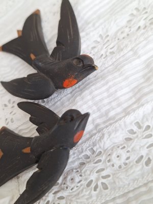 画像6: 木製ツバメセット　