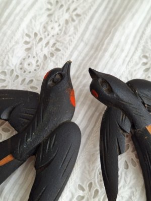 画像7: 木製ツバメセット　