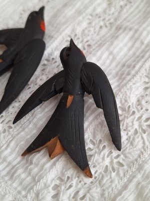 画像11: 木製ツバメセット　