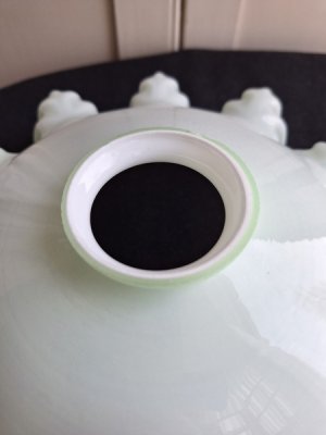 画像16: アンティークオパリンガラスシェード