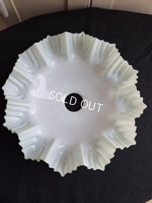 画像15: アンティークオパリンガラスシェード